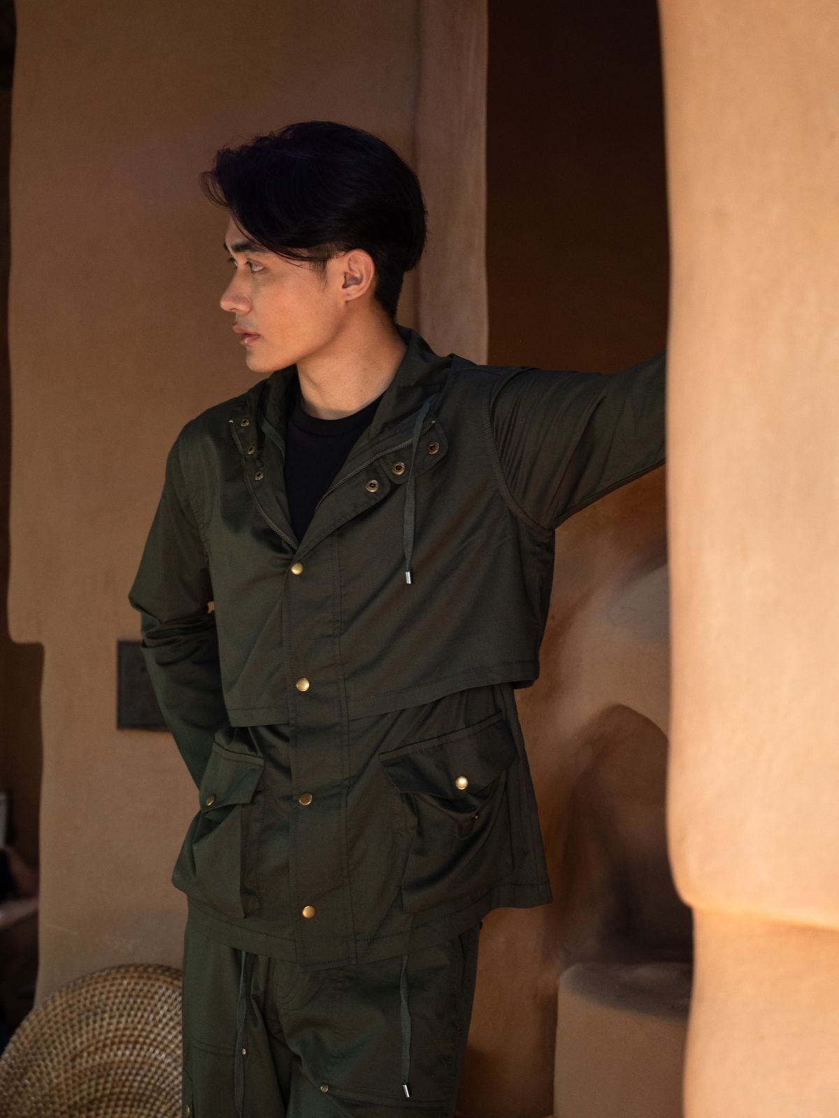 Kyoto Utility Jacket - Solid