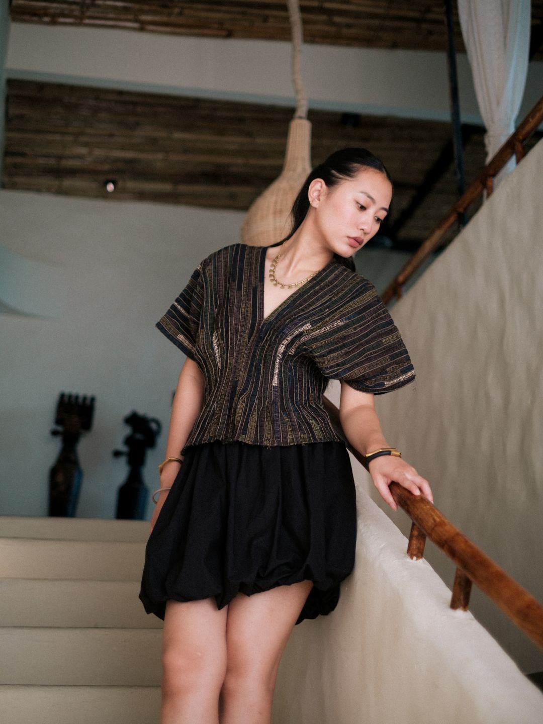 Meknes kimono top set