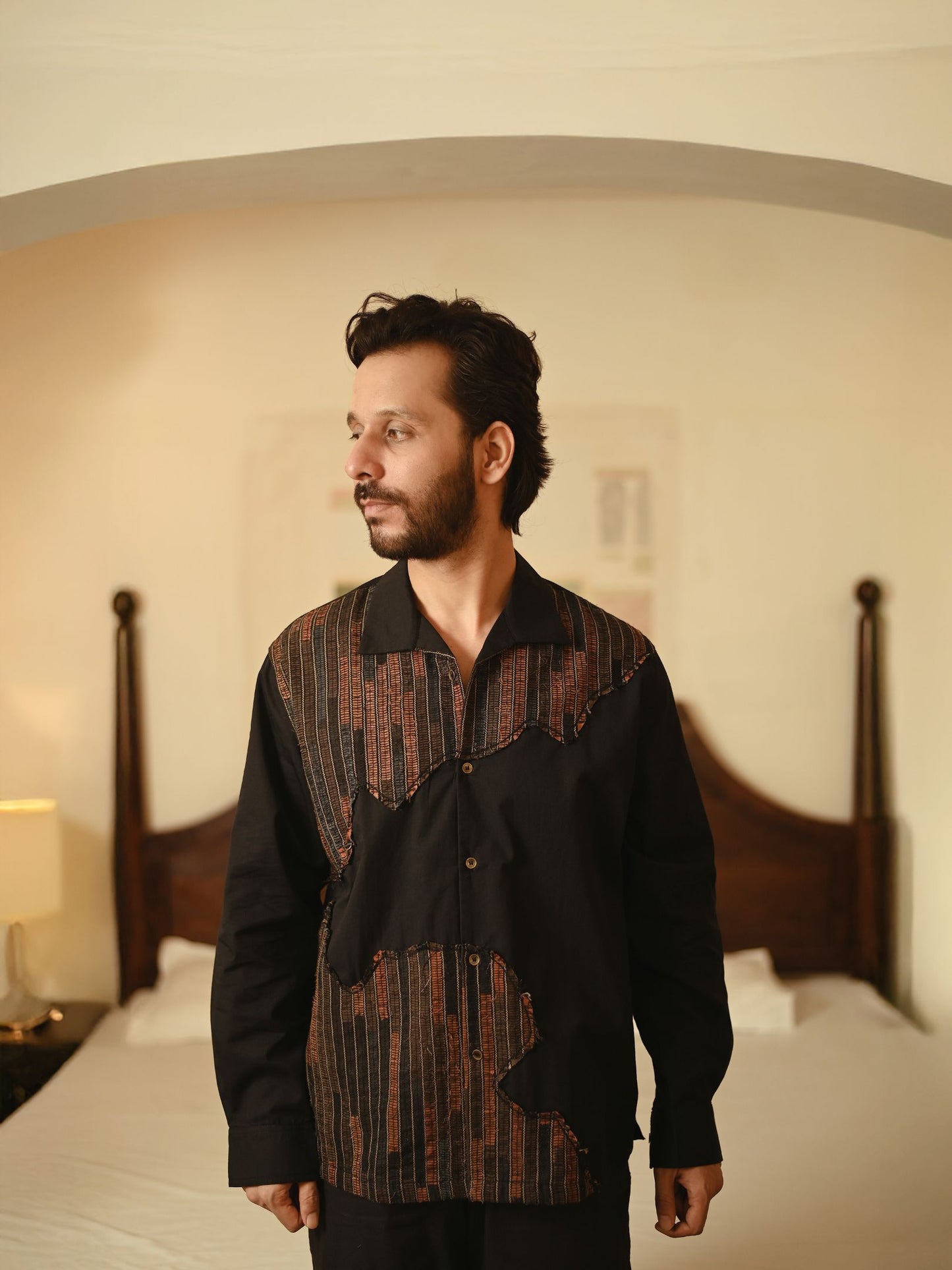 Upcycled Fuji shirt - Copper