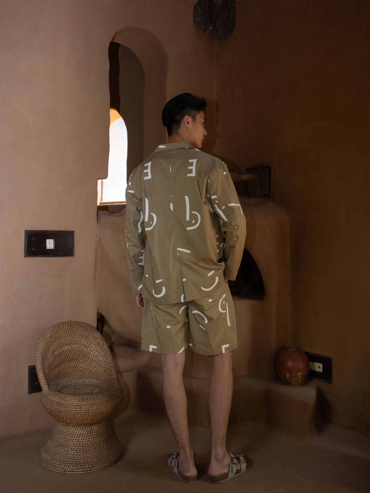 Cambridge Blazer - Line Printed