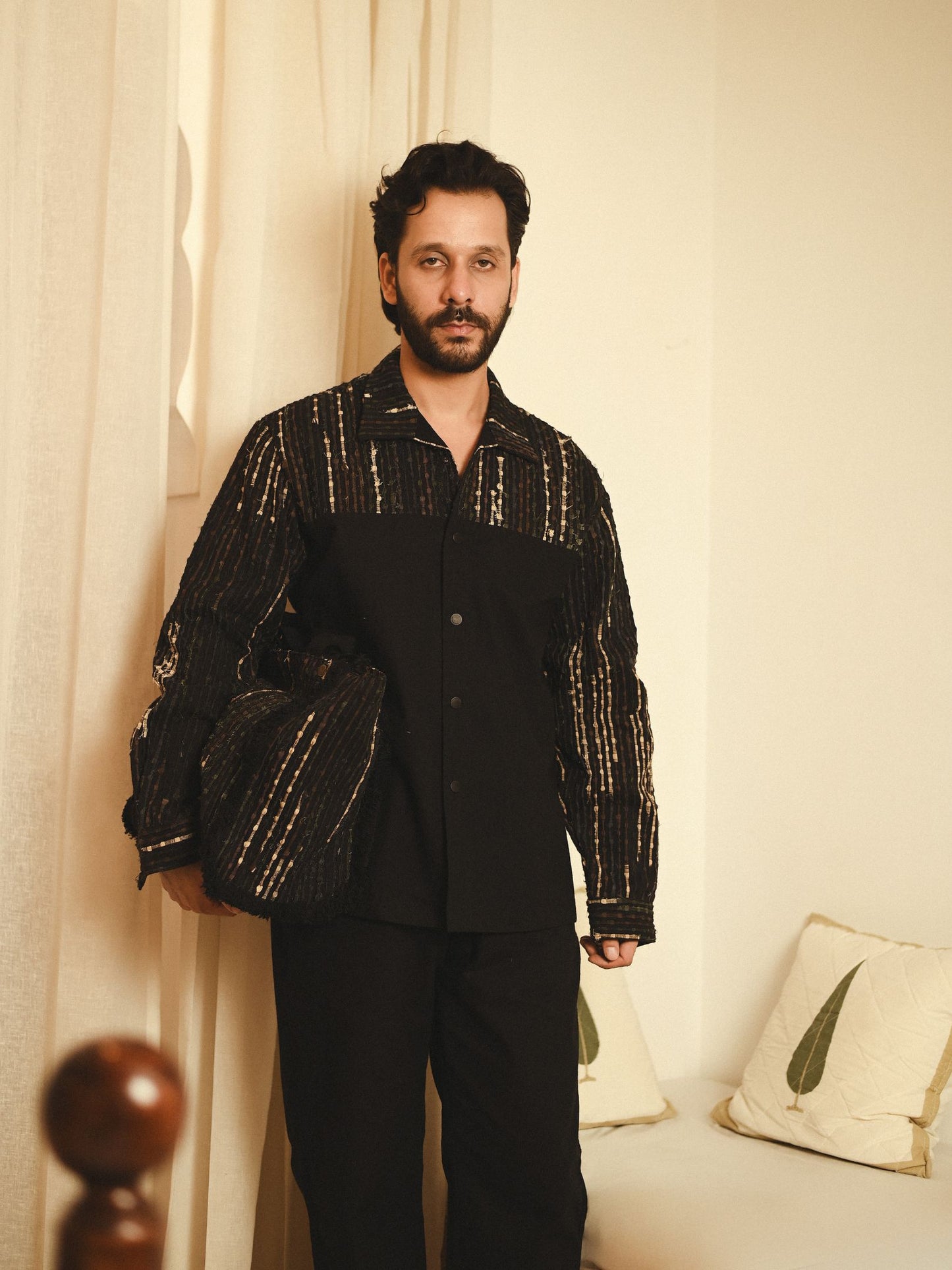 Upcycled Handwoven Arizona Shirt - Green