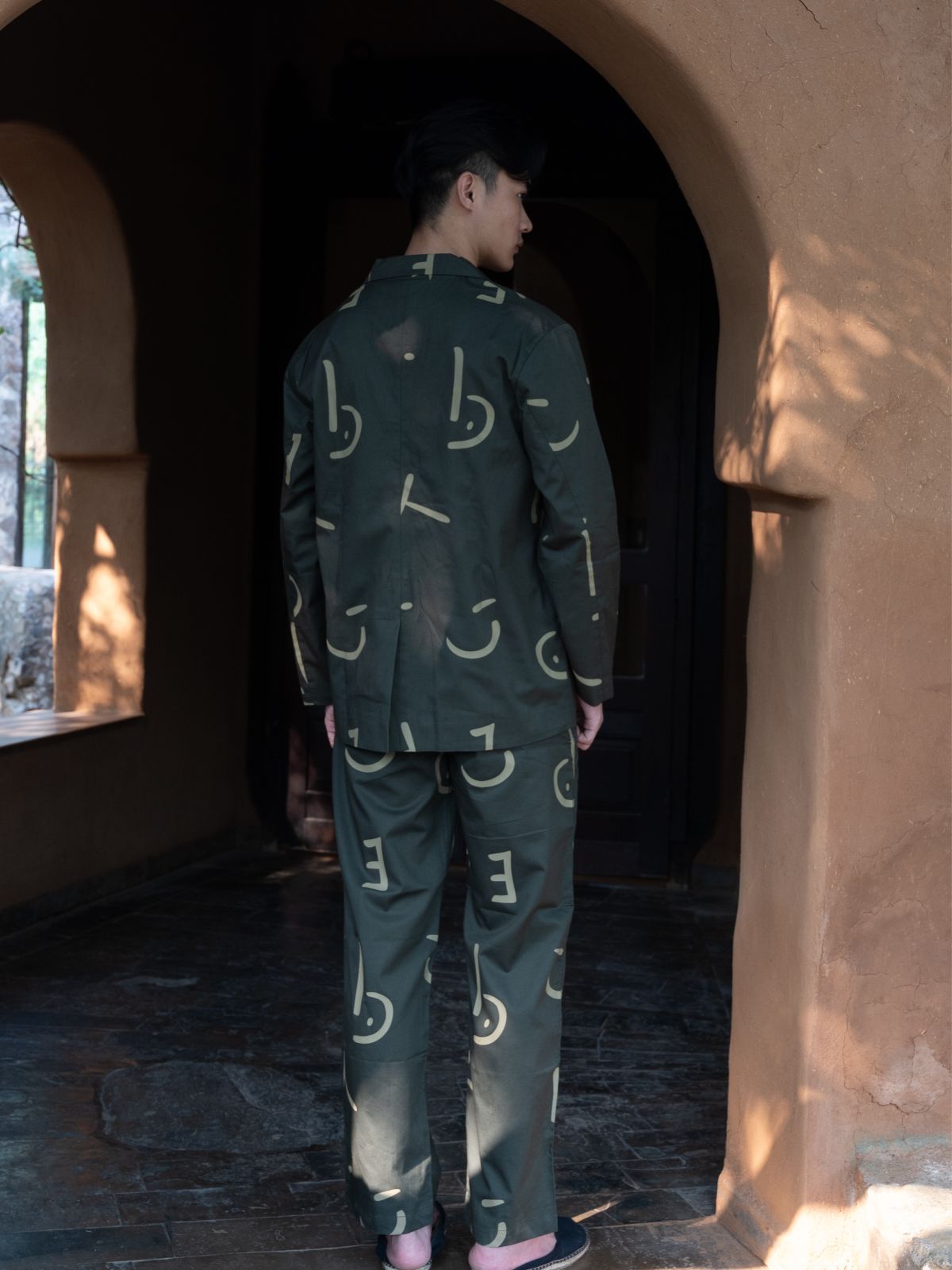 Cambridge Blazer - Line Printed