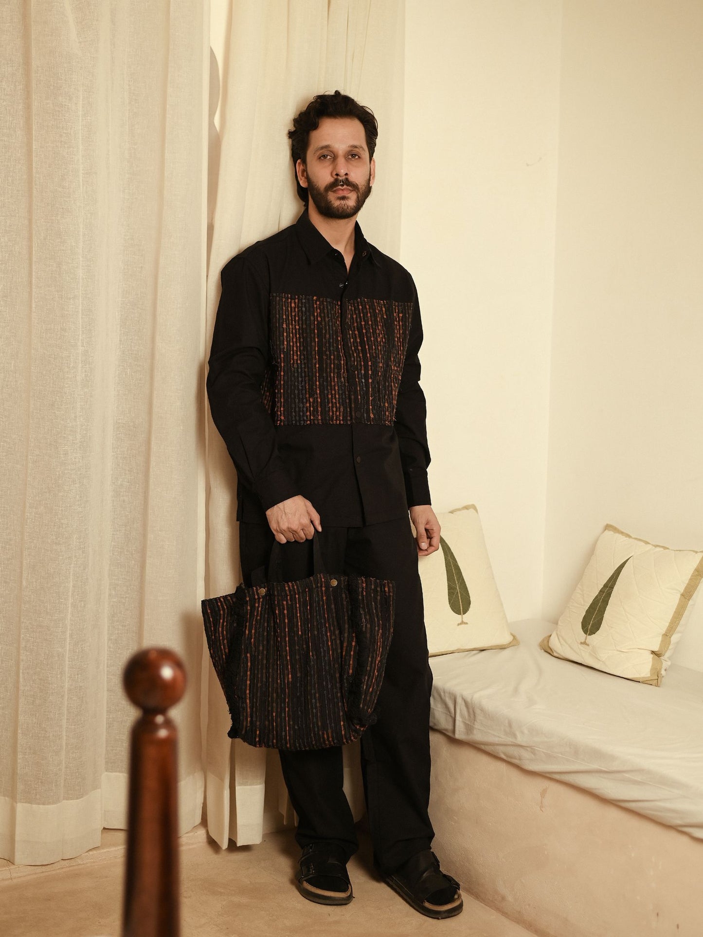 Upcycled Hunza Shirt Set - Copper