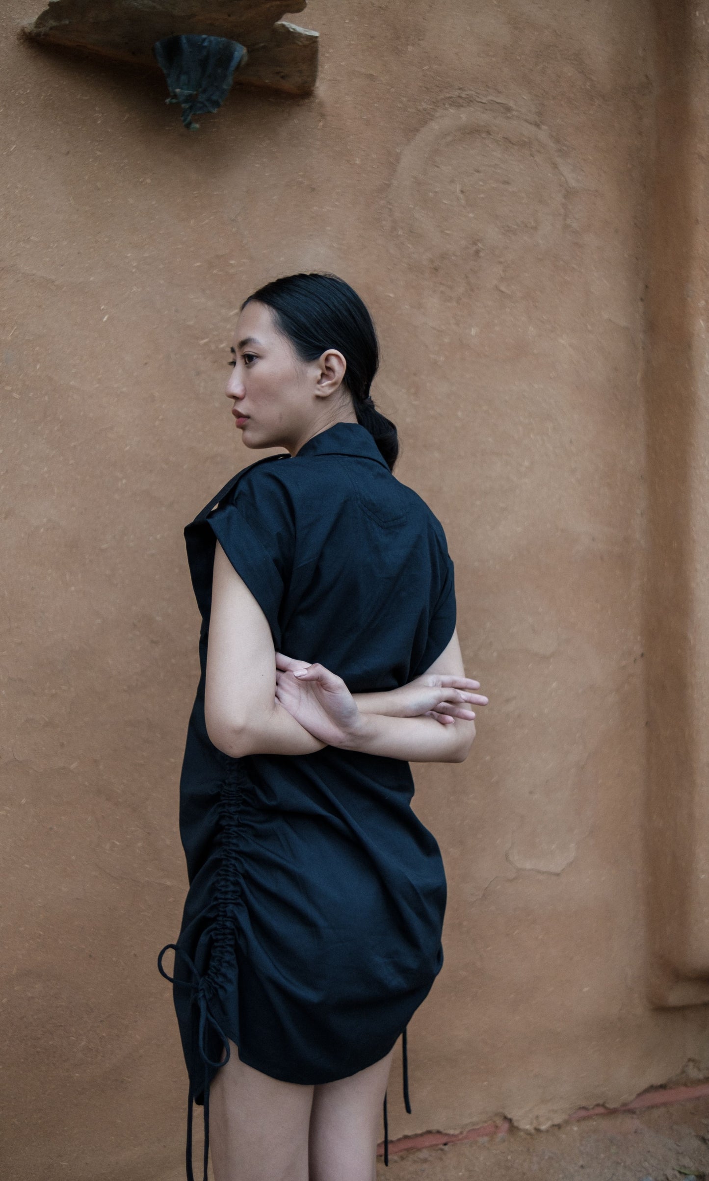 Sunrise Gather Dress - Solid