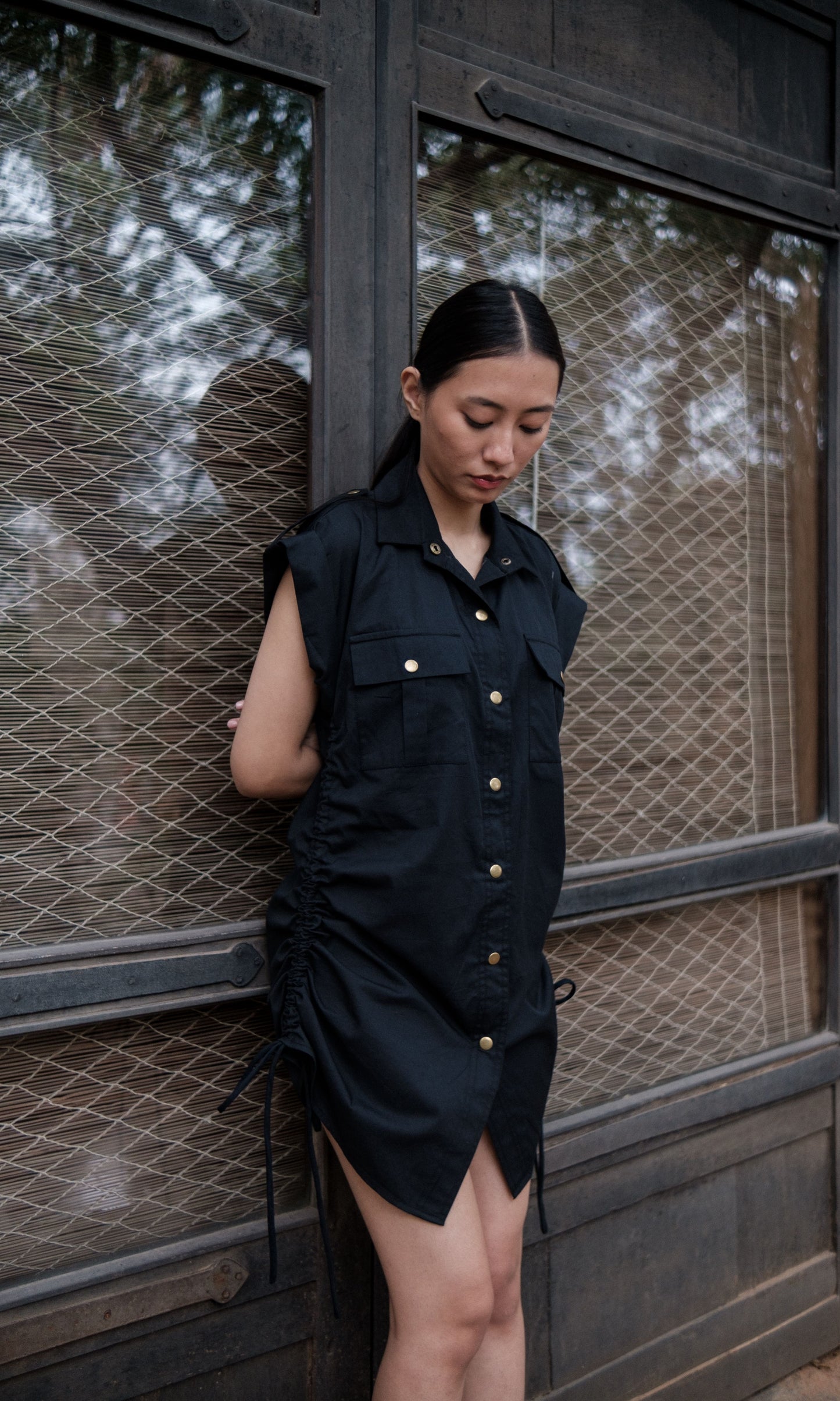 Sunrise Gather Dress - Solid