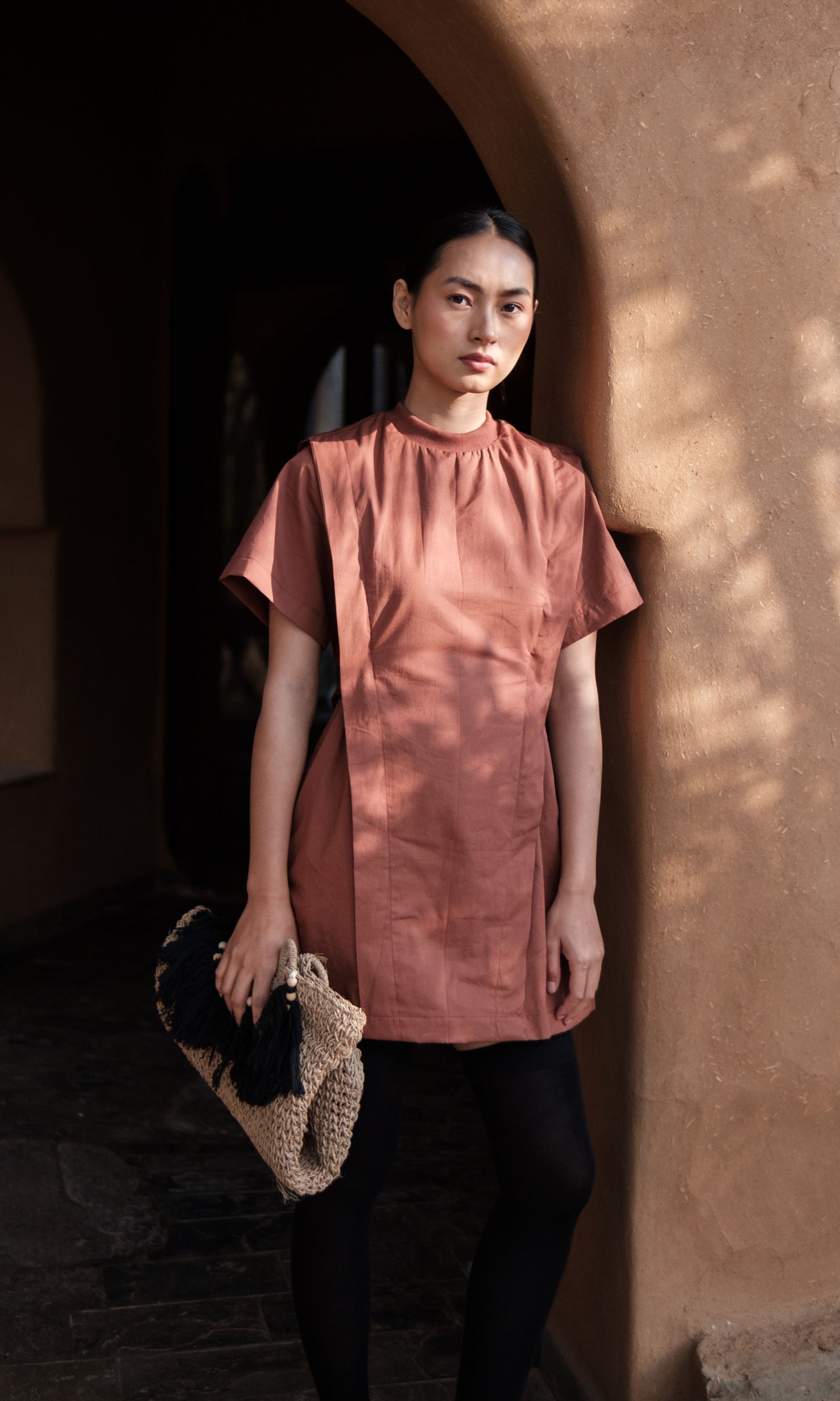 Rory Rib Dress - Solid