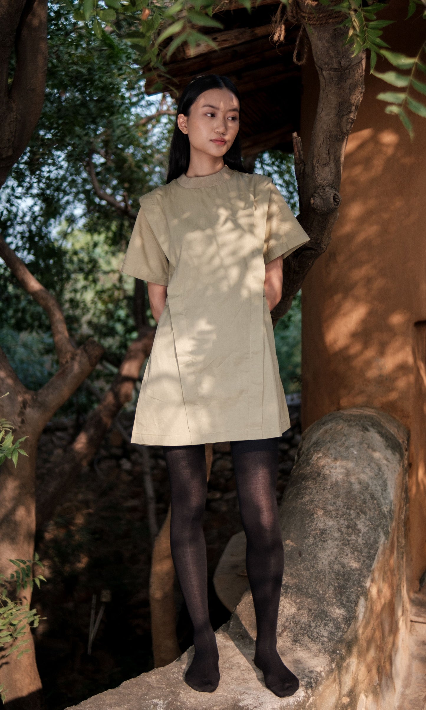 Rory Rib Dress - Solid