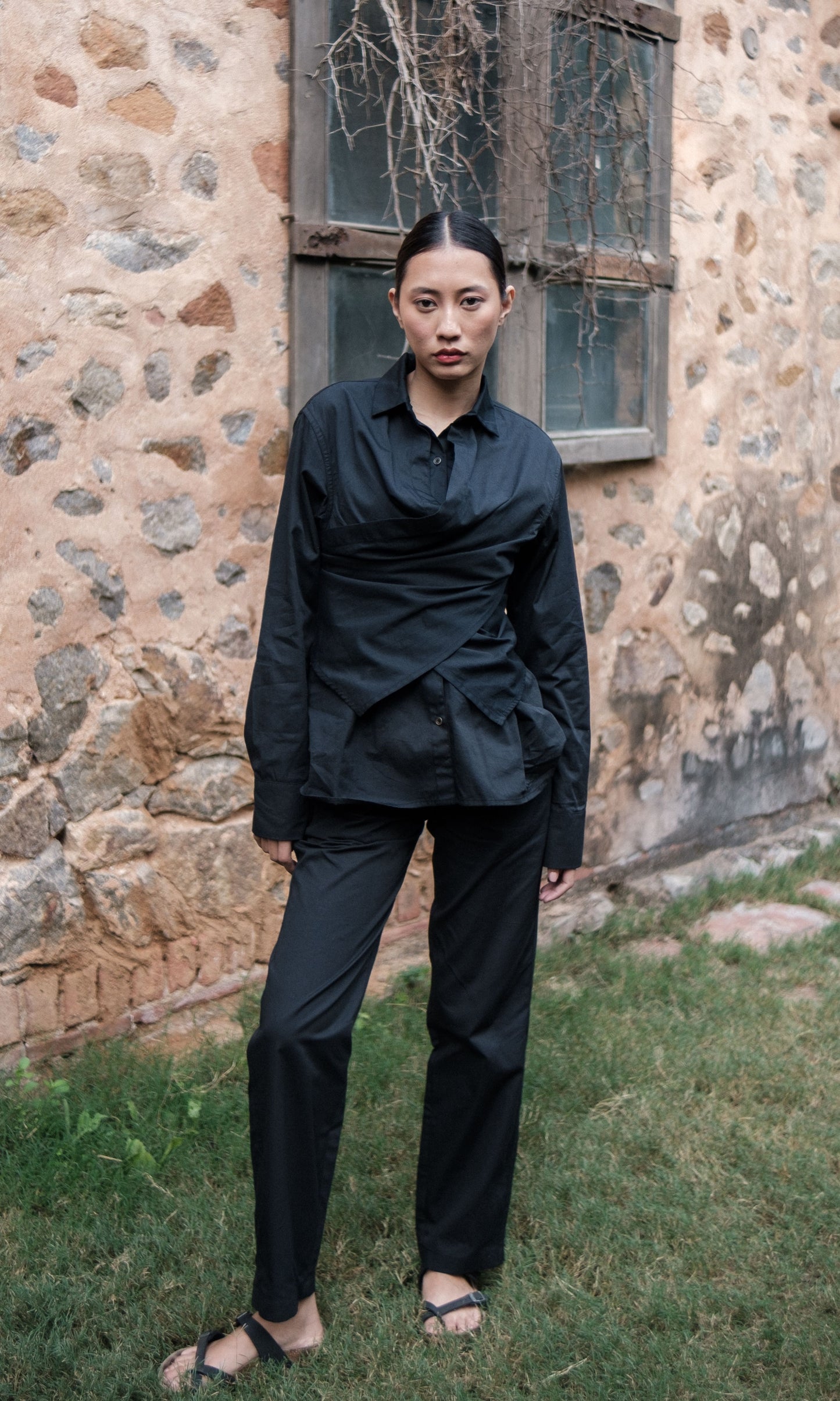 Sandra Straight Pants - Solid