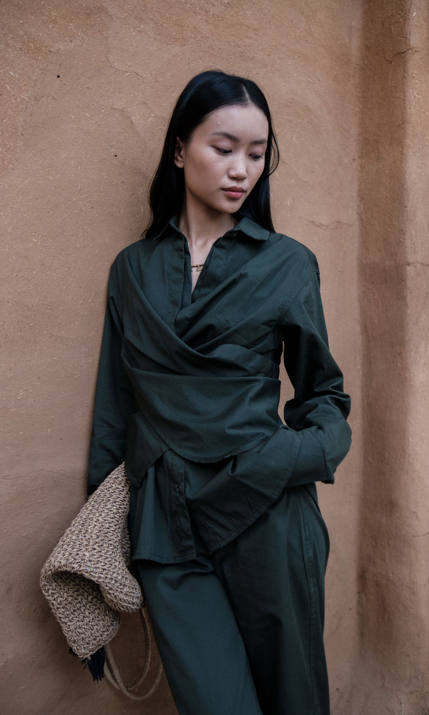 Seattle Wrap Shirt - Solid