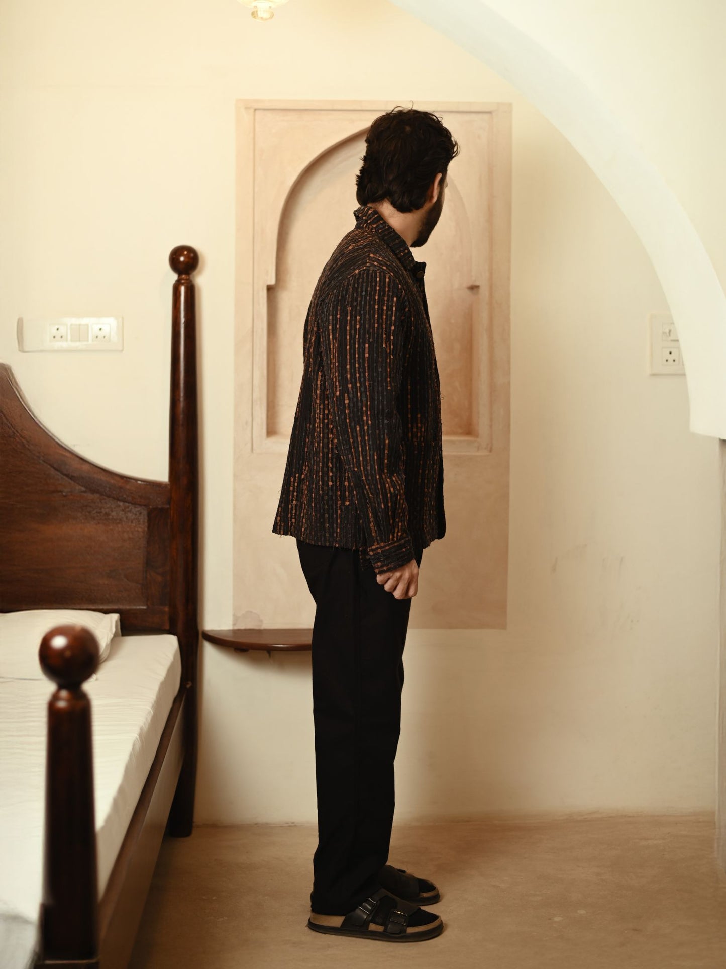 Upcycled Handwoven Berlin Jacket - Copper