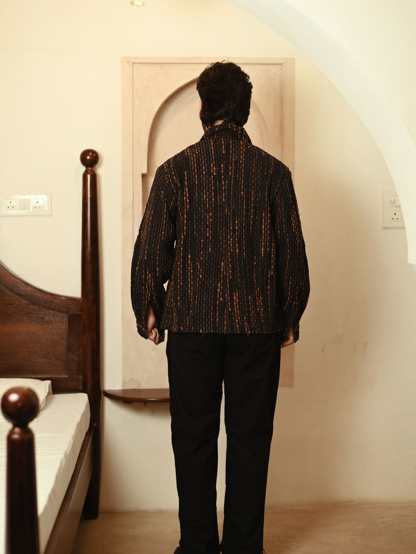 Upcycled Handwoven Berlin Jacket - Copper