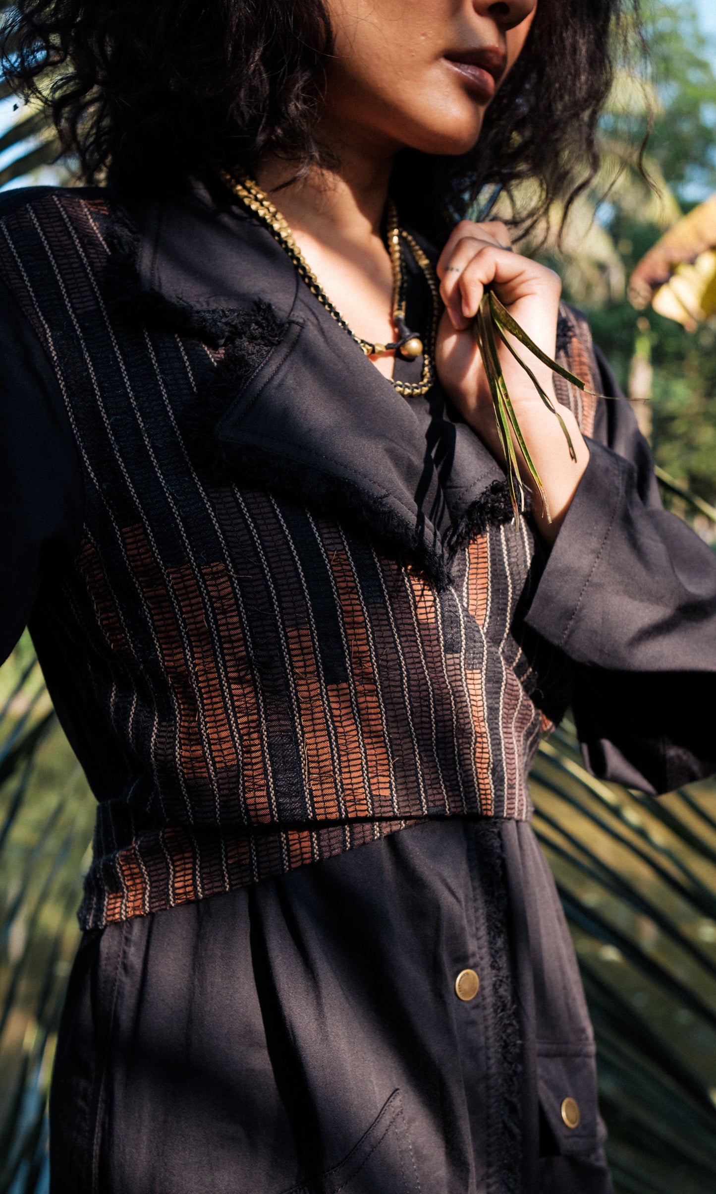 Upcycled Copenhagen Trench - Black Copper