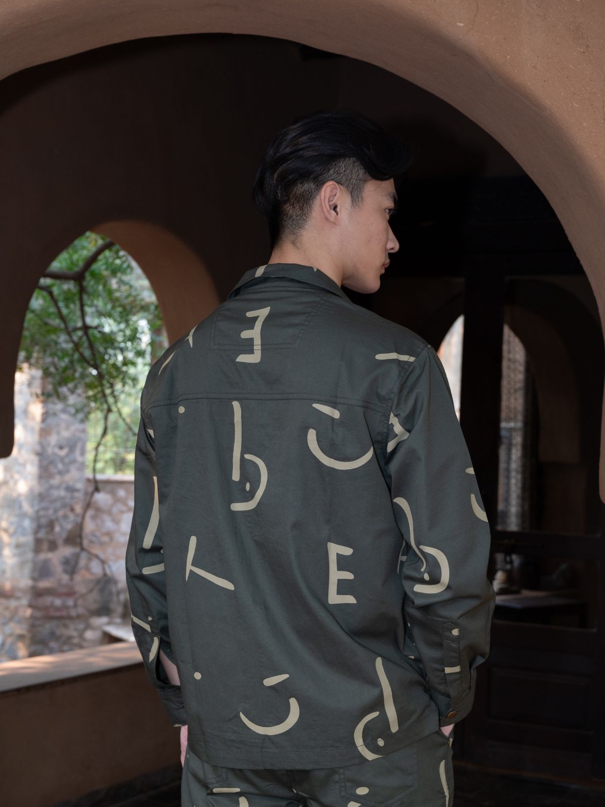 Safari Shirt - Line Printed