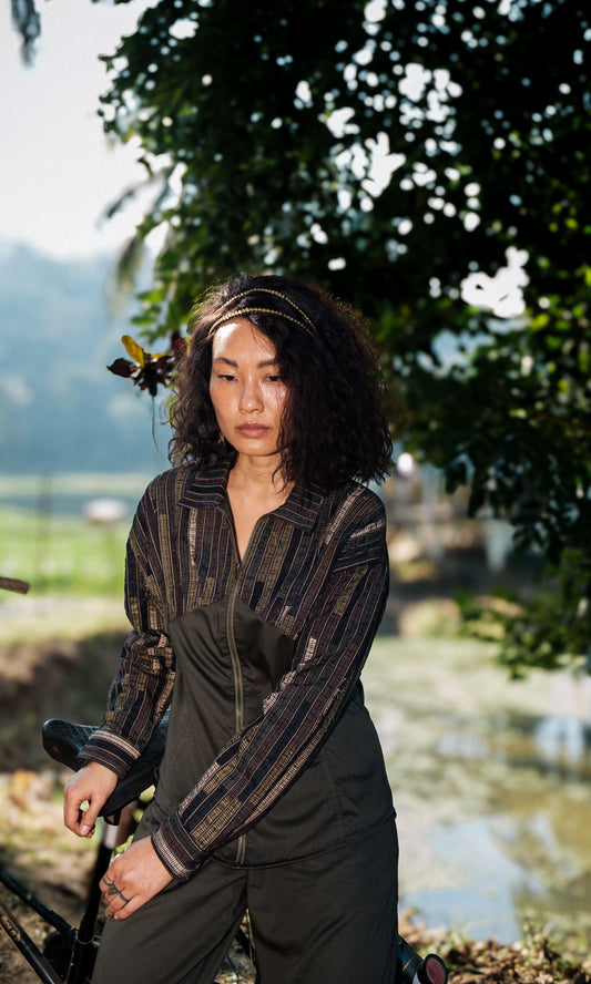 Upcycled Arizona Shirt - Green