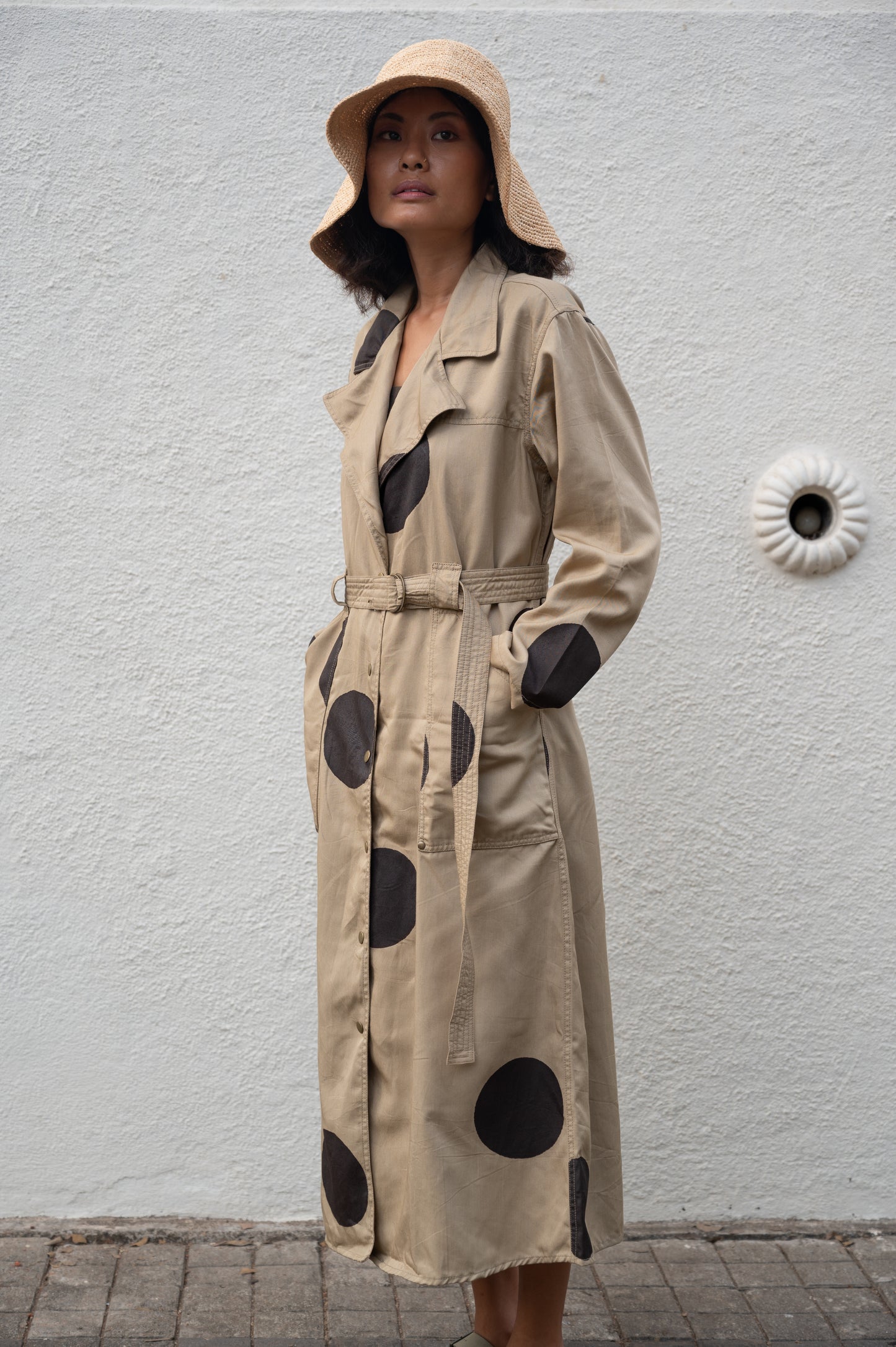 Summer Trench Coat- Printed