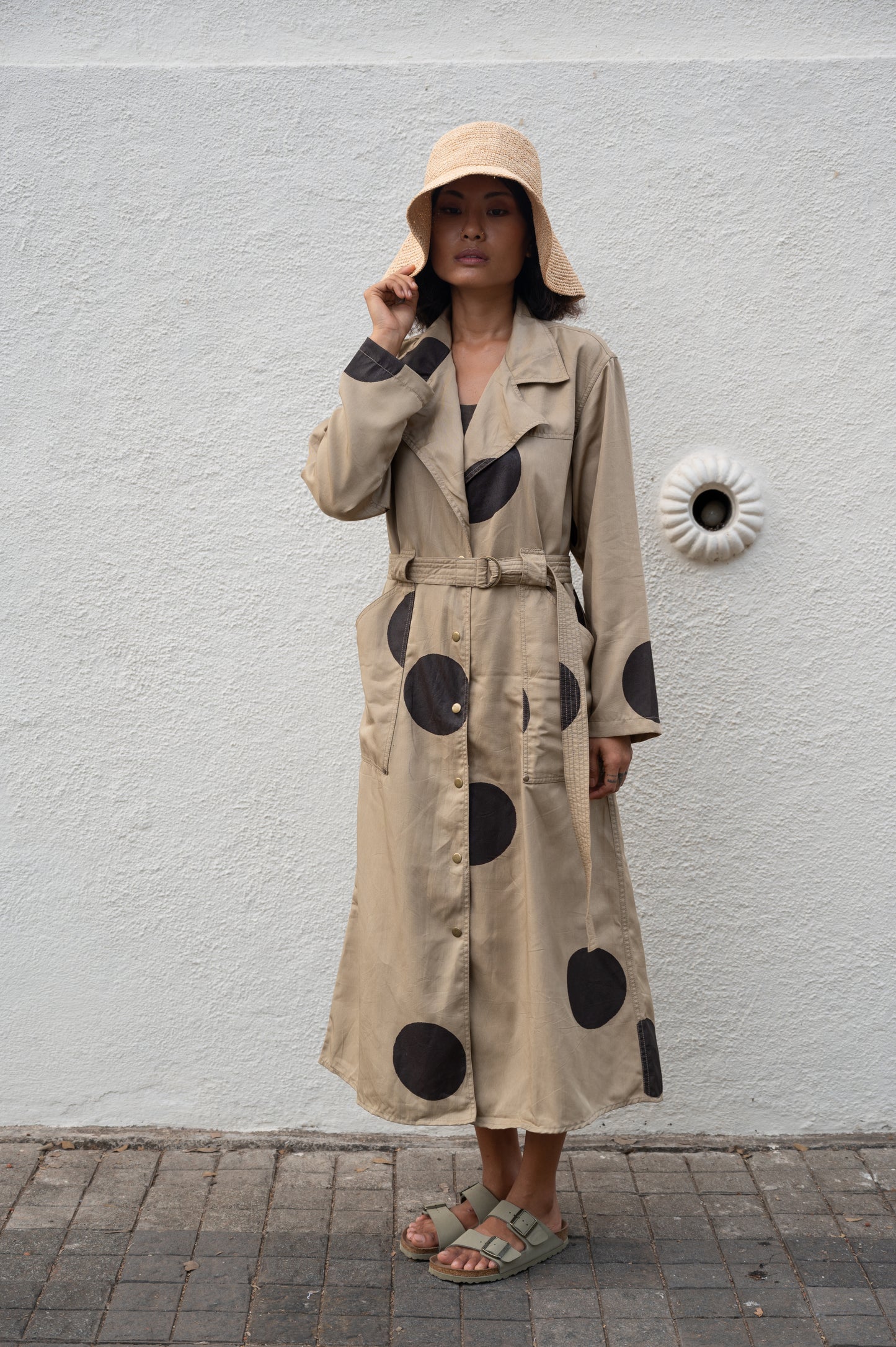 Summer Trench Coat- Printed