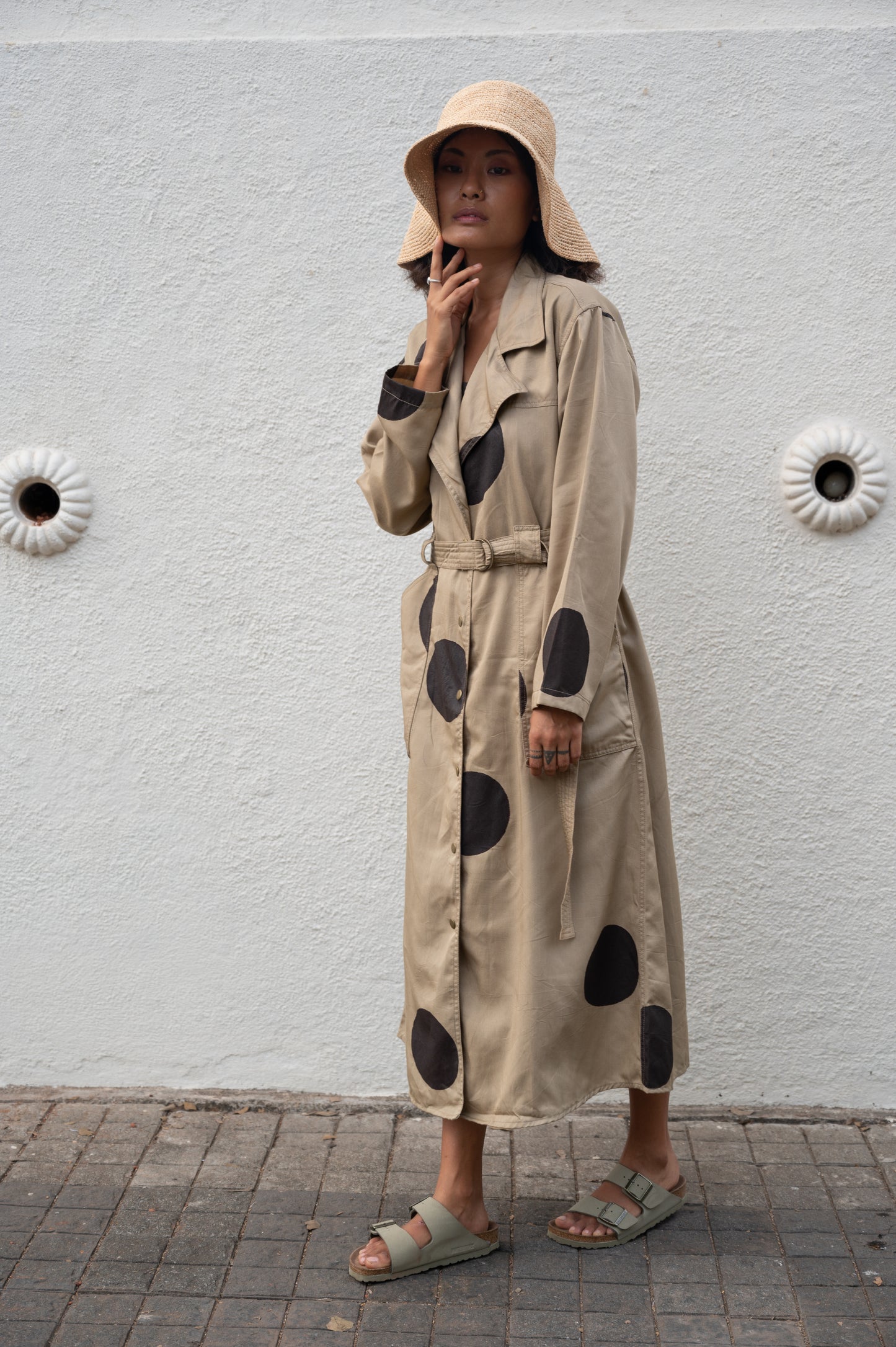 Summer Trench Coat- Printed