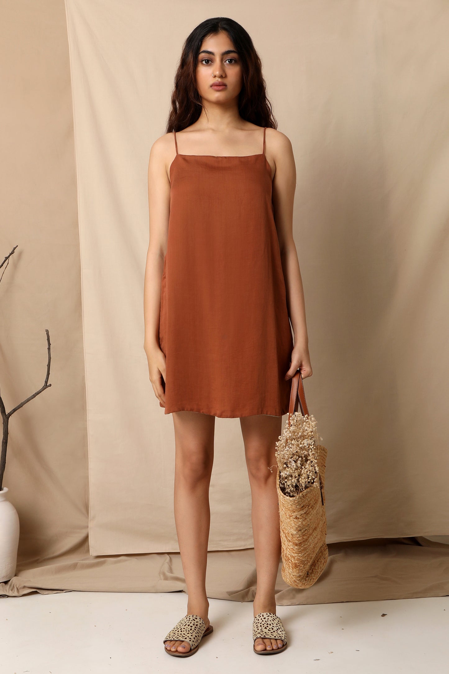 Gaia Reversible Slip Dress