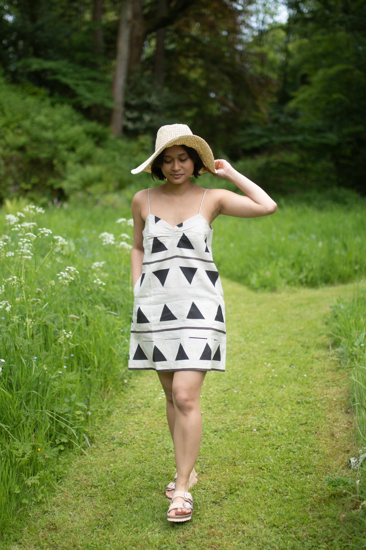 California Slip Dress - Printed
