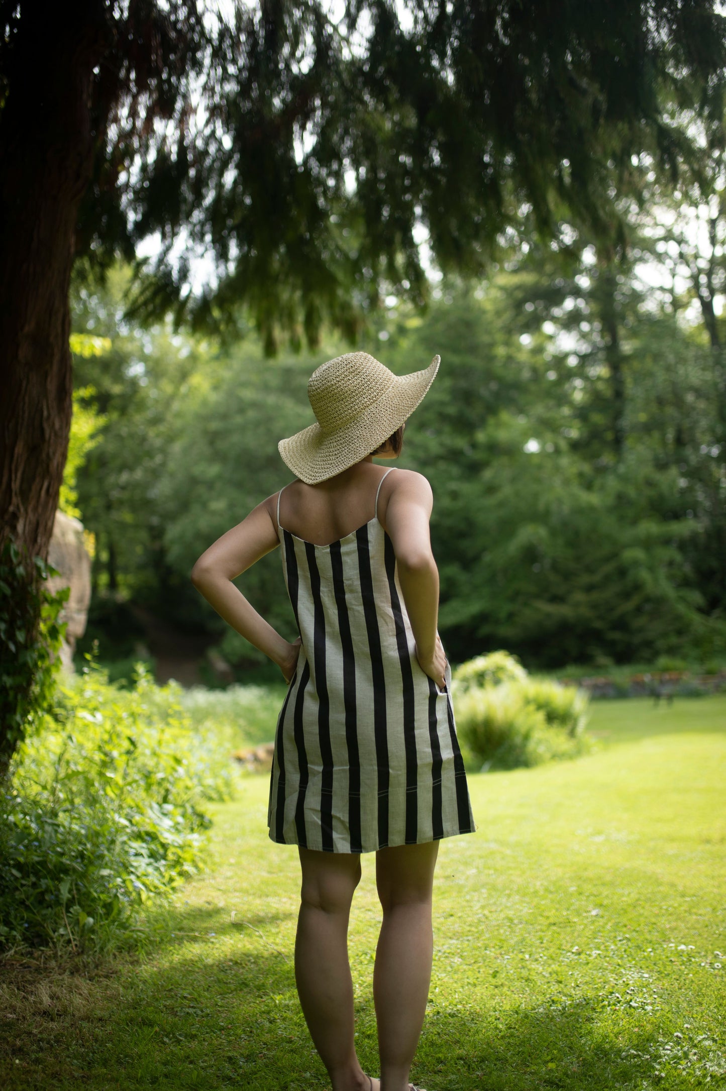 California Slip Dress - Printed