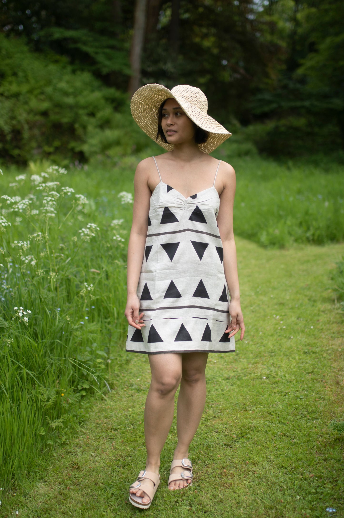 California Slip Dress - Printed