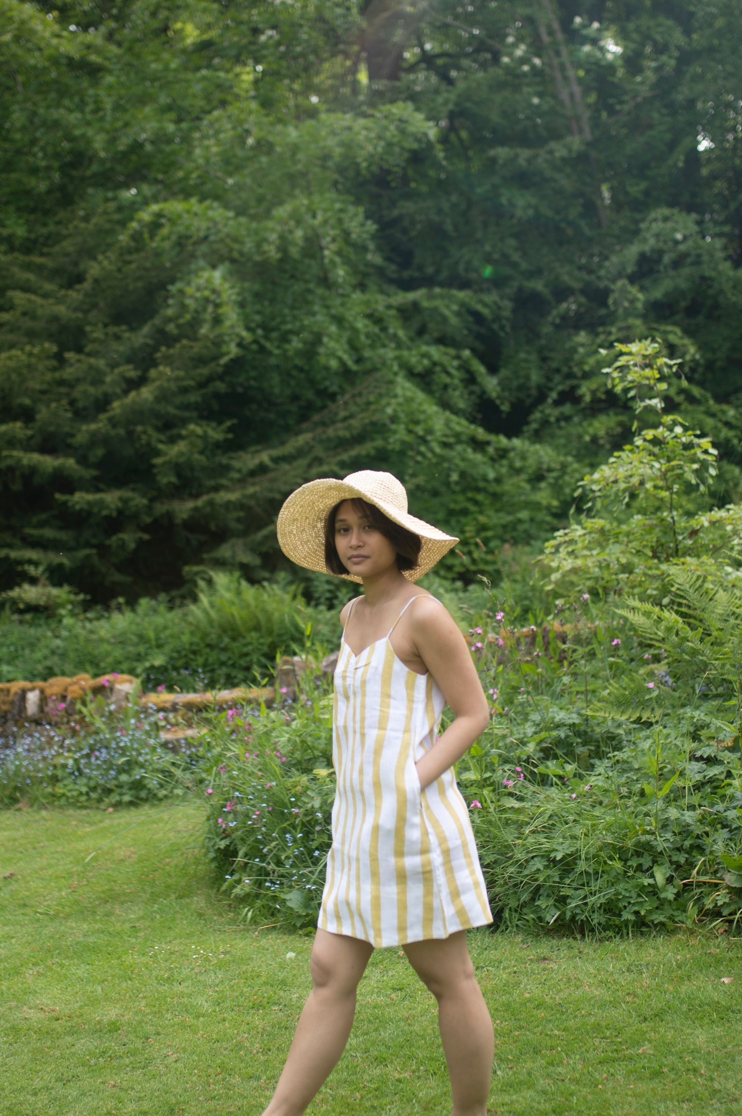 California Slip Dress - Printed