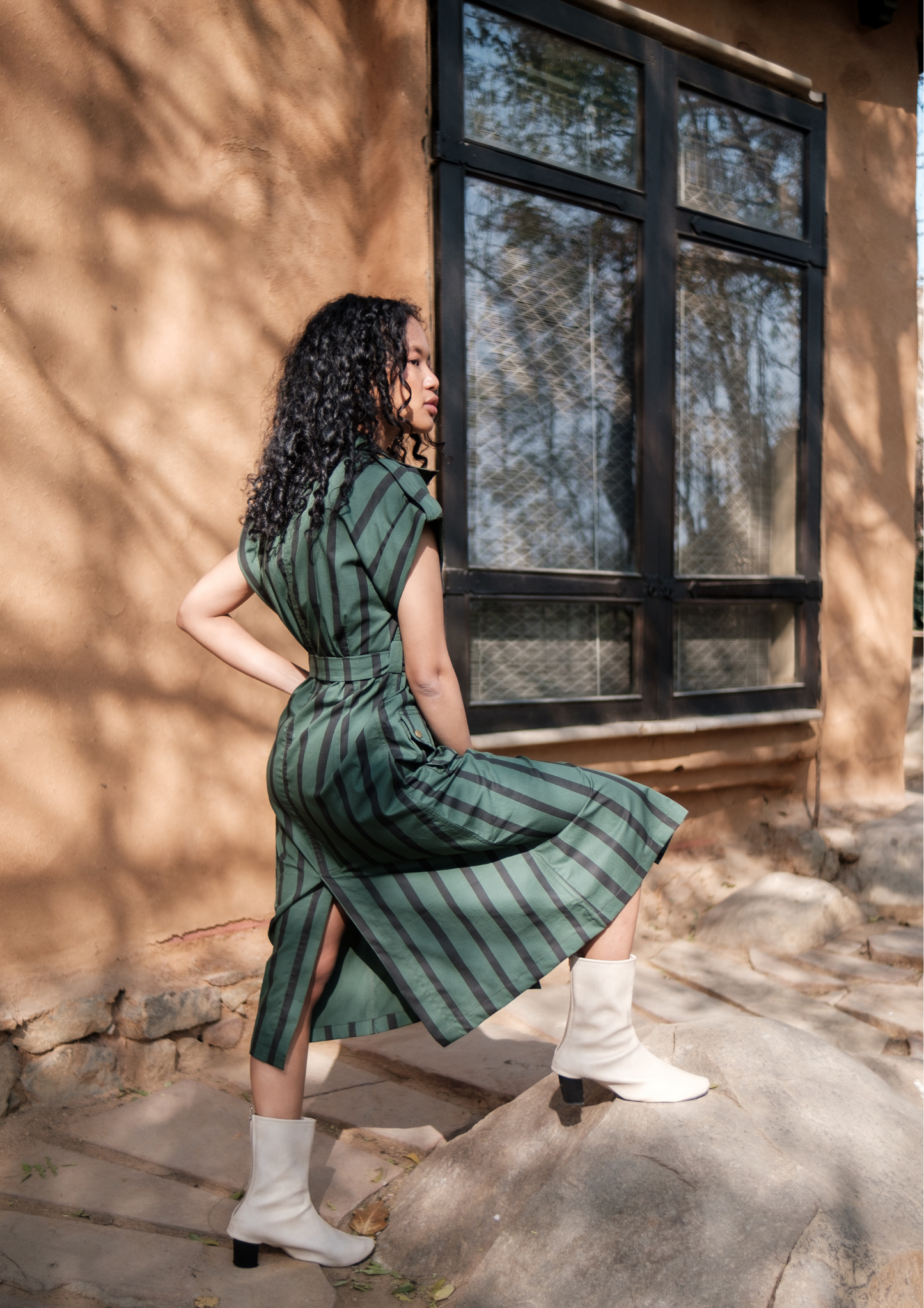 Harajuku Trench - Striped