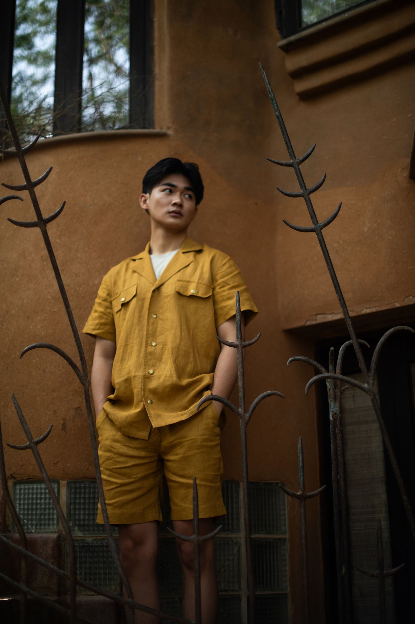 Okinawa Safari Shirt - Solid