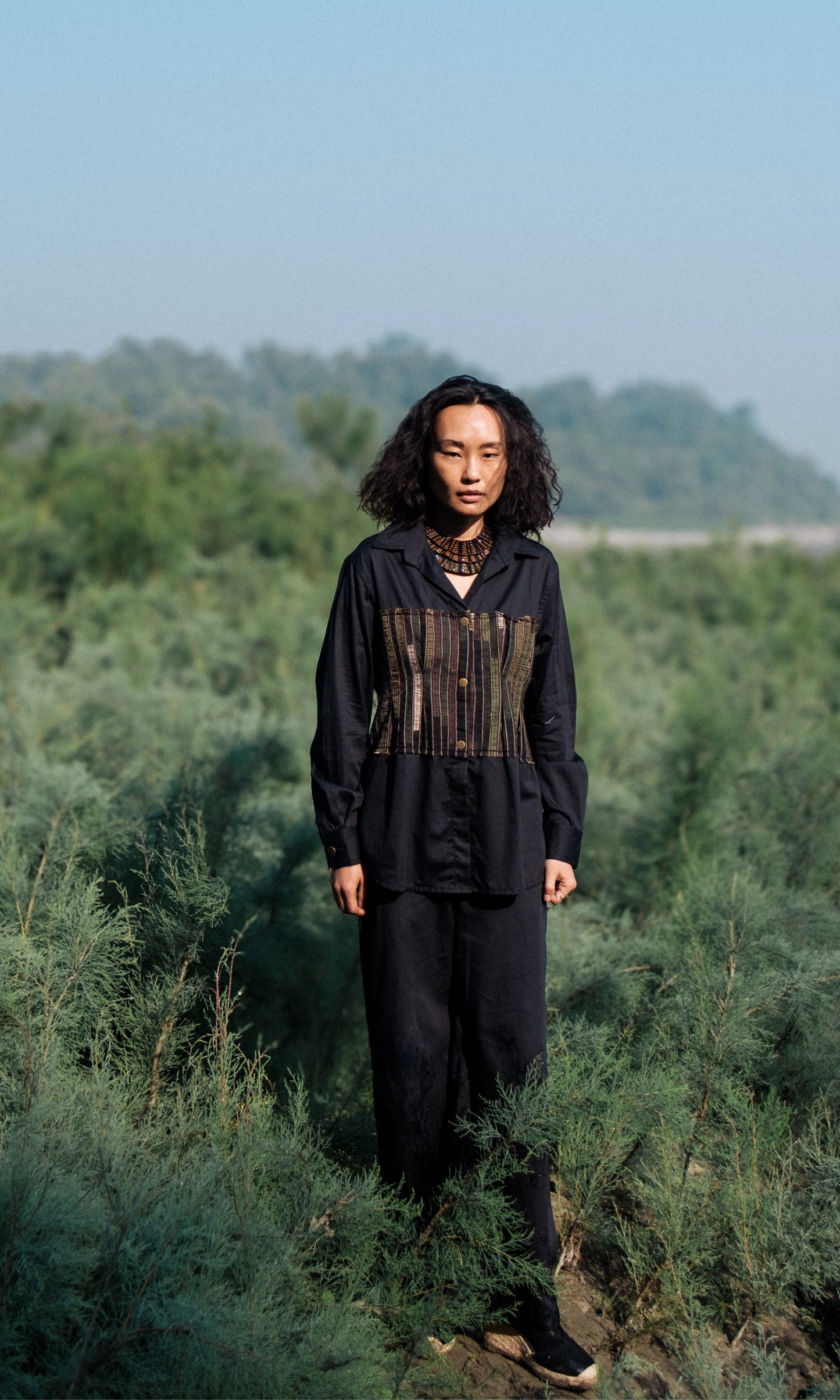 Upcycled Hunza Shirt-Set