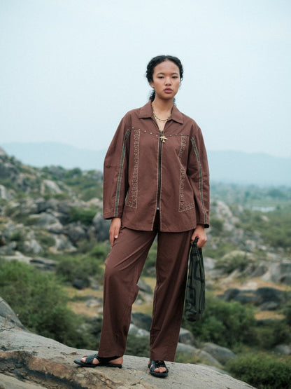 Handwoven Barrel Pants