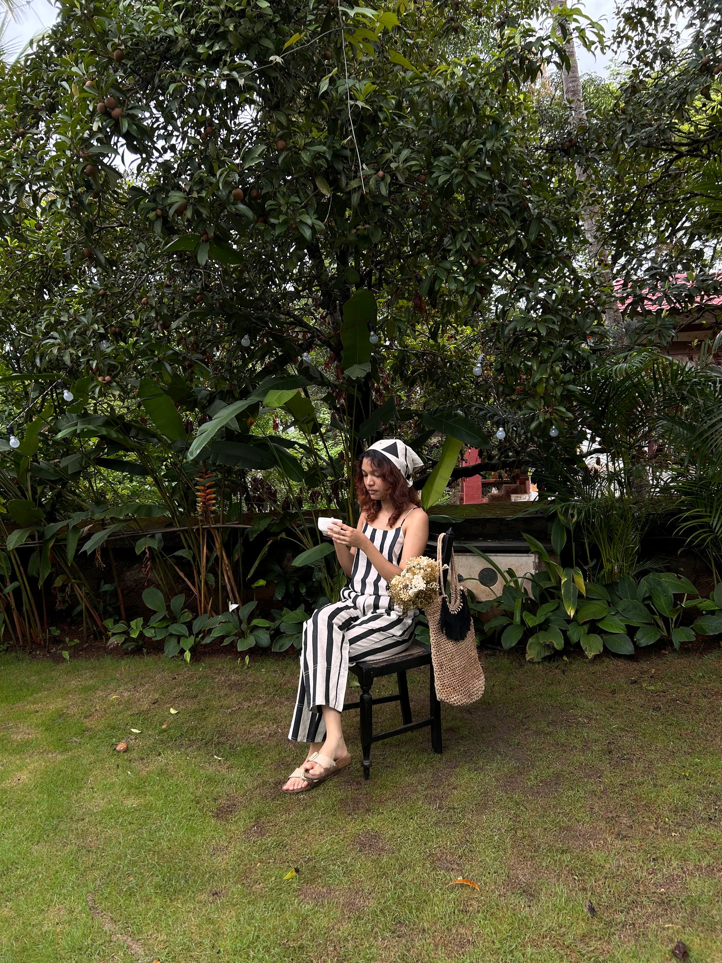 Dona Strap Top - Printed