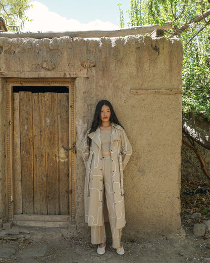 Zanskar Trench Coat – Sand