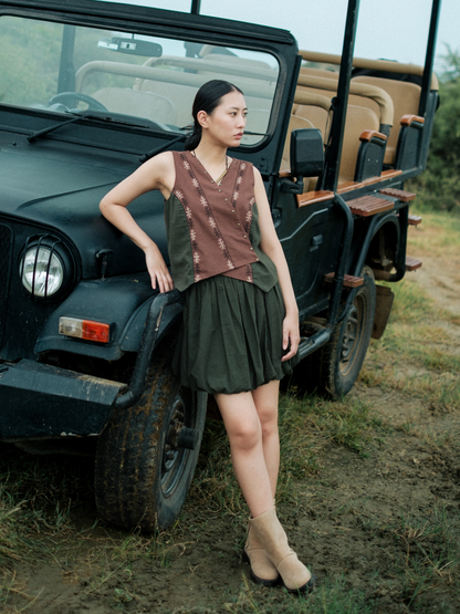 Chobe Balloon Skirt Short