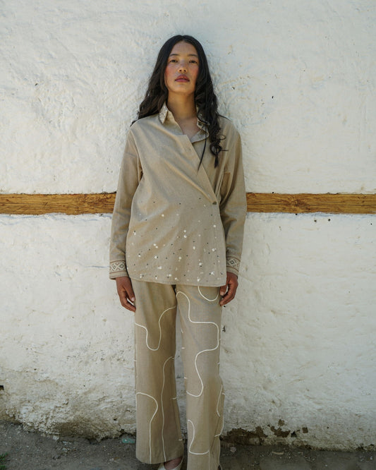 Alchi Wrap Set- Sand