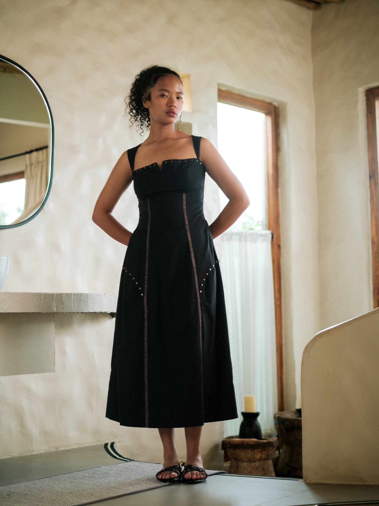 Kaza Slip Dress Long