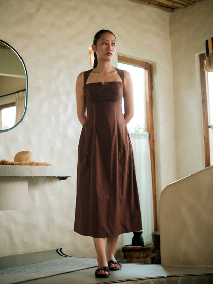 Kaza Slip Dress Long