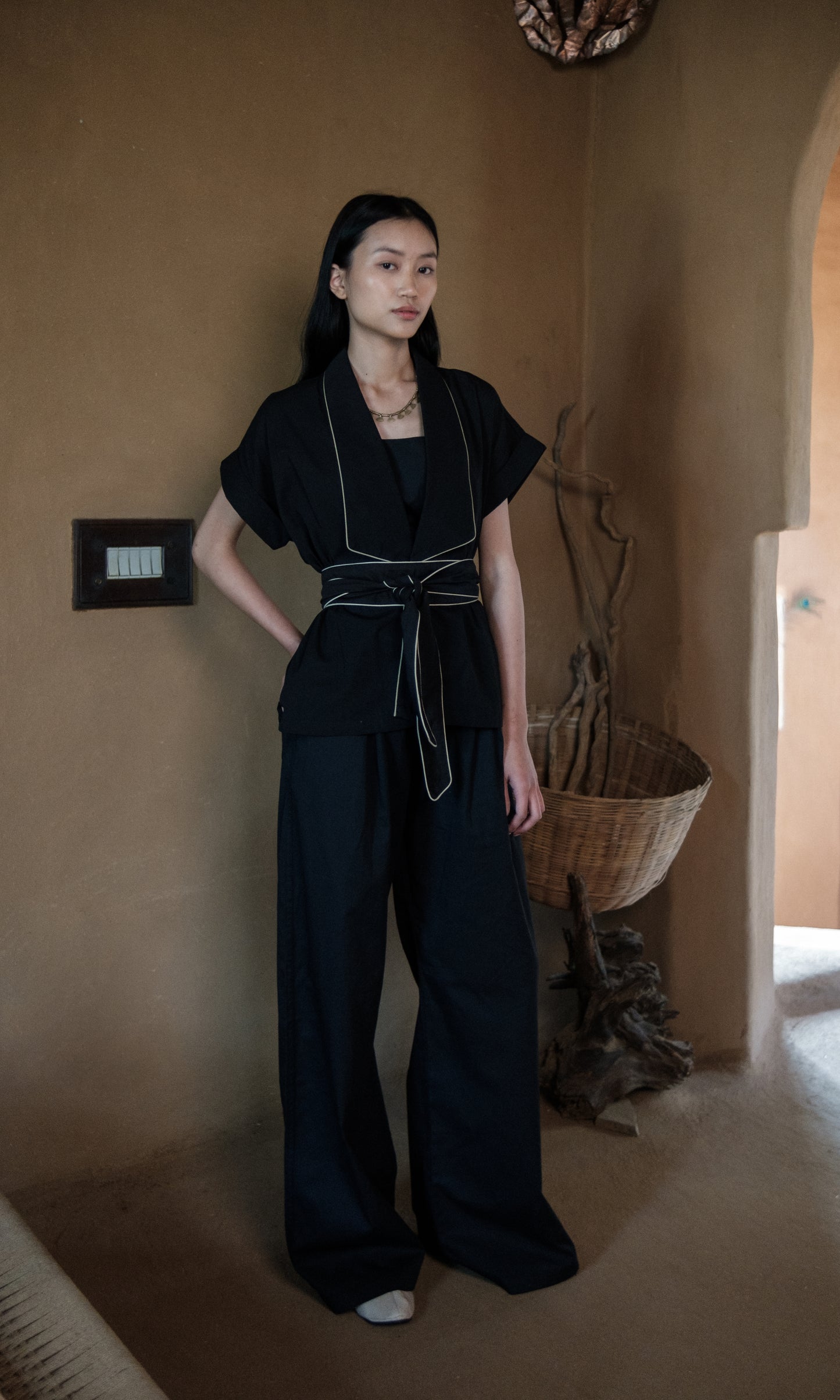 Berlin Shawl Collar Solid-Set