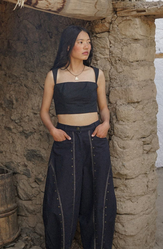 Basgo Bustier – Noir