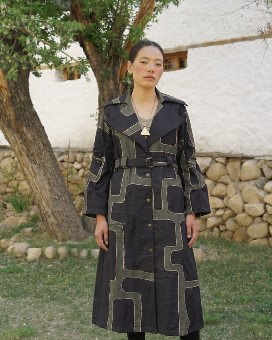 Zanskar Trench Coat – Noir