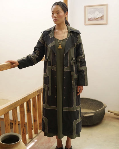 Zanskar Trench Coat – Noir