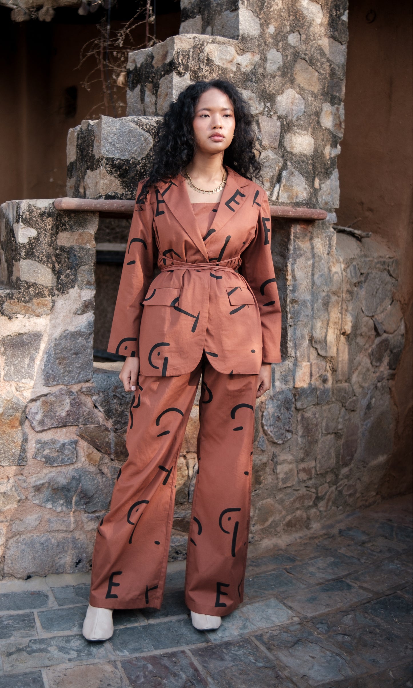 Cambridge Blazer Line Printed-Set