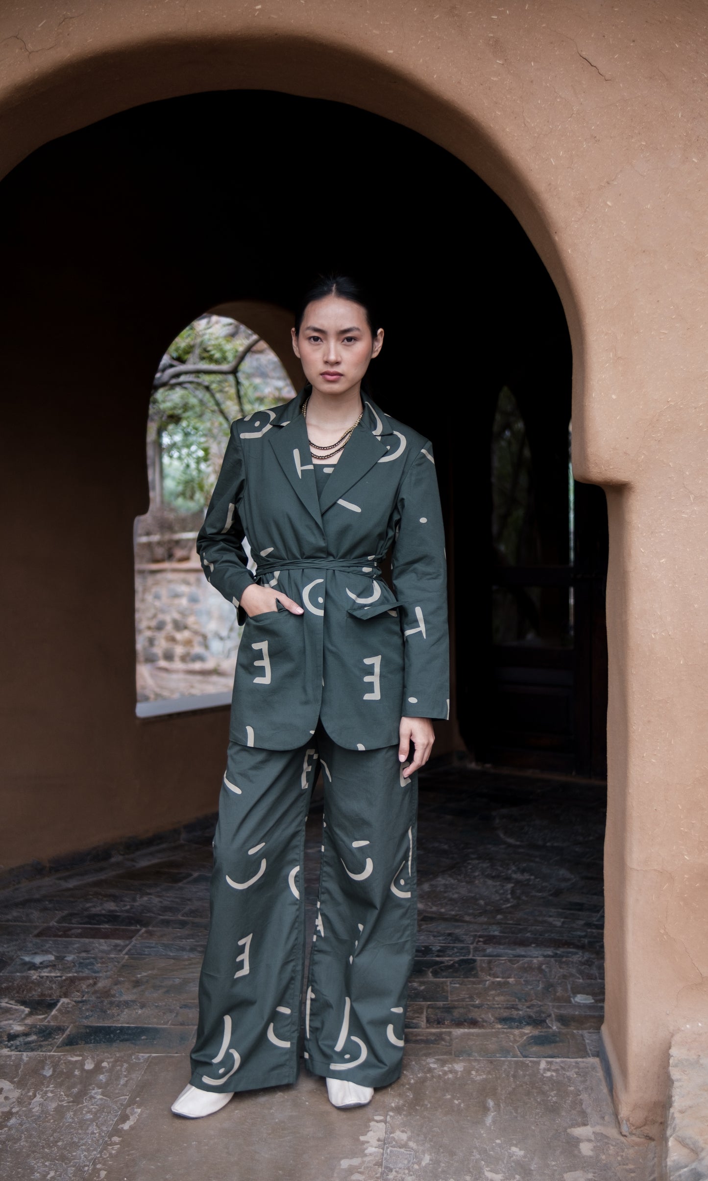 Cambridge Blazer Line Printed-Set