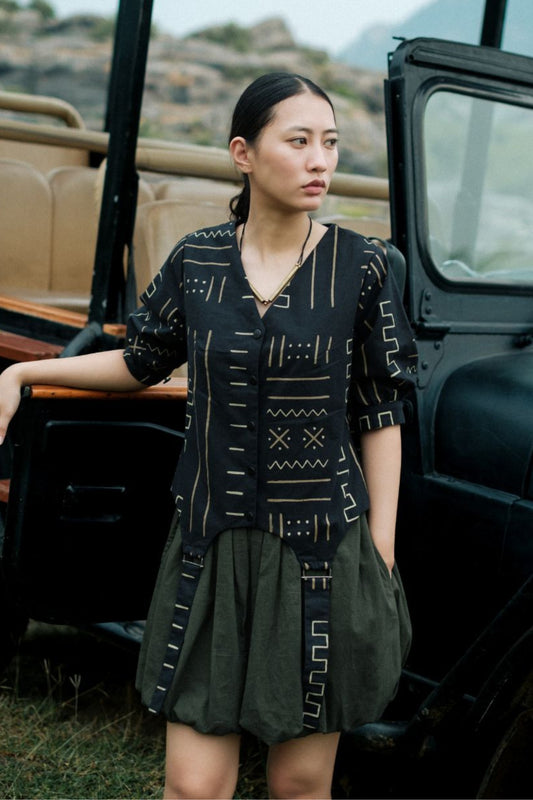 Masai Vest Printed